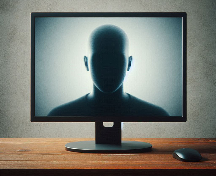 fig.1 ‑ Illustration retouchée générée par l’IA Microsoft Designer.
