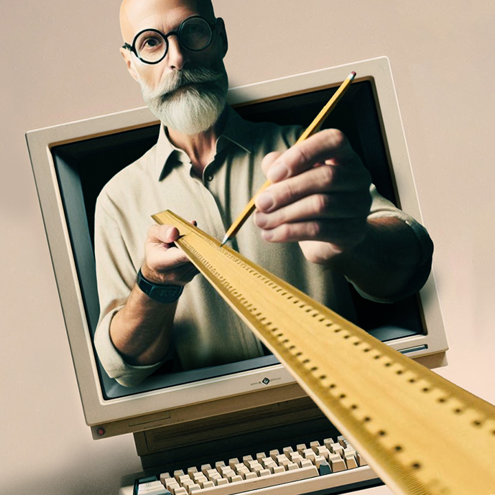 fig.10 ‑ Montage réalisé à partir d’images générées par l’IA Microsoft Designer.